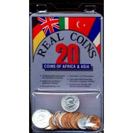Africa and Asia 20 Coin Set