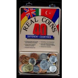 40 Coins From 40 Different Countries