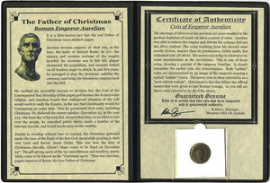 Father of Christmas: Roman Coin Portfolio Album