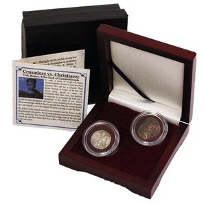 Crusaders vs. Christians: Two Coins of the Fourth Crusade Boxed Collection