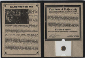 Journey of the Magi: Bronze Drachm Coin Portfolio Album