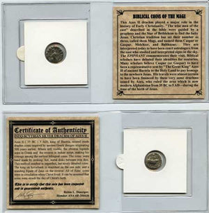 Journey of the Magi Silver Drachm Mini Coin Album