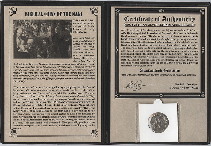 Journey of the Magi: Silver Tetradrachm Coin Portfolio Album