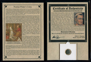 Pontius Pilate Coin Portfolio Album