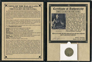 Tibet Silver Tanka Coin Portfolio Album