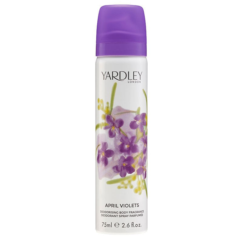 Yardley April Violets Body Spray 75ml