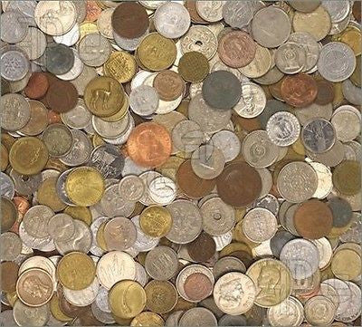One Pound of Bulk World Coins