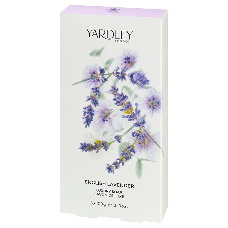 Yardley English Lavender Soap Set 3 x 100g