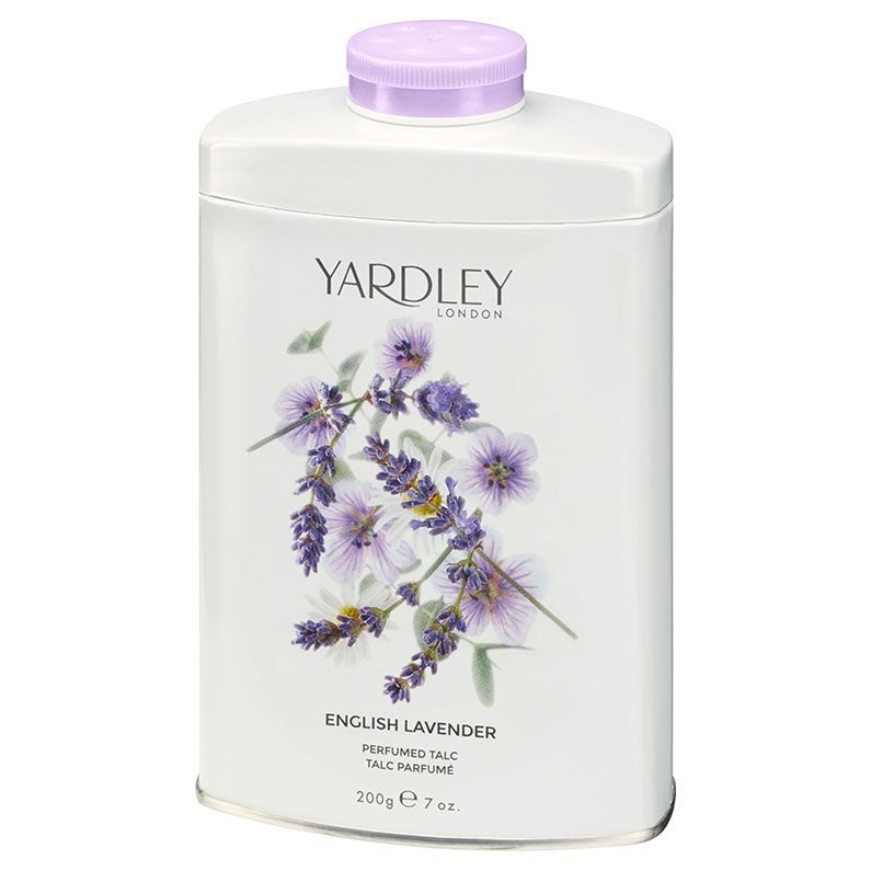 Yardley English Lavender Tin Talc 200g