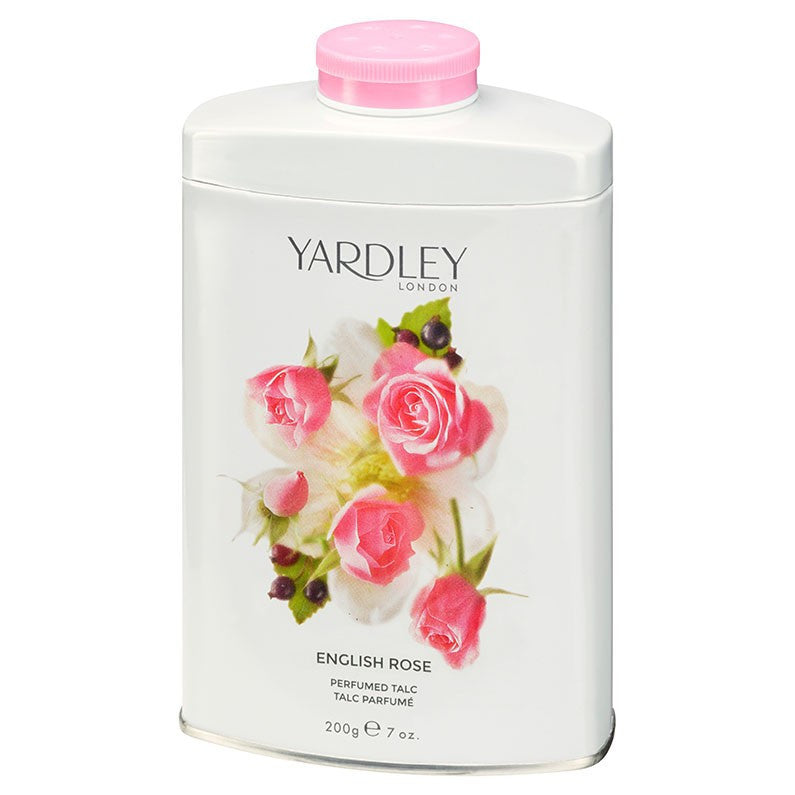 Yardley English Rose Tin Talc 200g